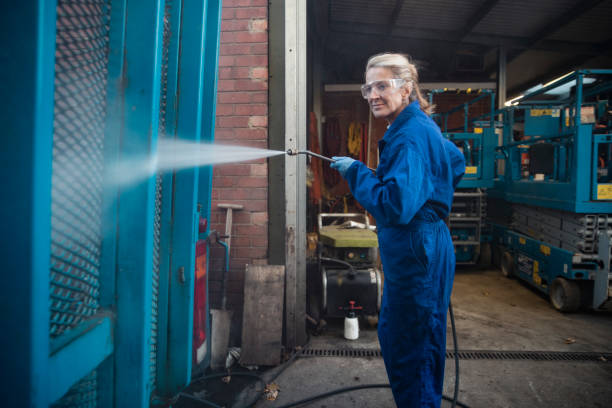 Post-Construction Pressure Washing in Salem, UT